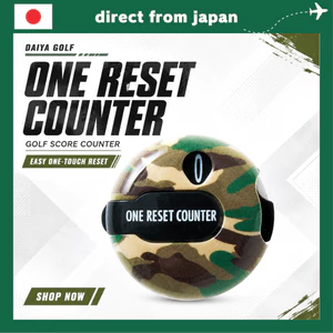 Máy Đếm Điểm Golf DAIYA One-Touch Reset – Counter Kèm Kẹp, Nhiều Mẫu Sanrio