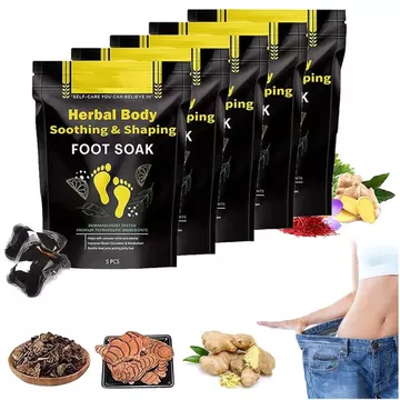 25 Chiếc Thảo Dược Detox Làm Sạch Bàn Chân Ngâm Hạt, Giải độc thảo dược và Định hình Bàn ngâm Hạt Detox Toàn thân Ngâm thảo dược tự nhiên Hạt Massage chân, Trải nghiệm thư giãn và làm dịu cho