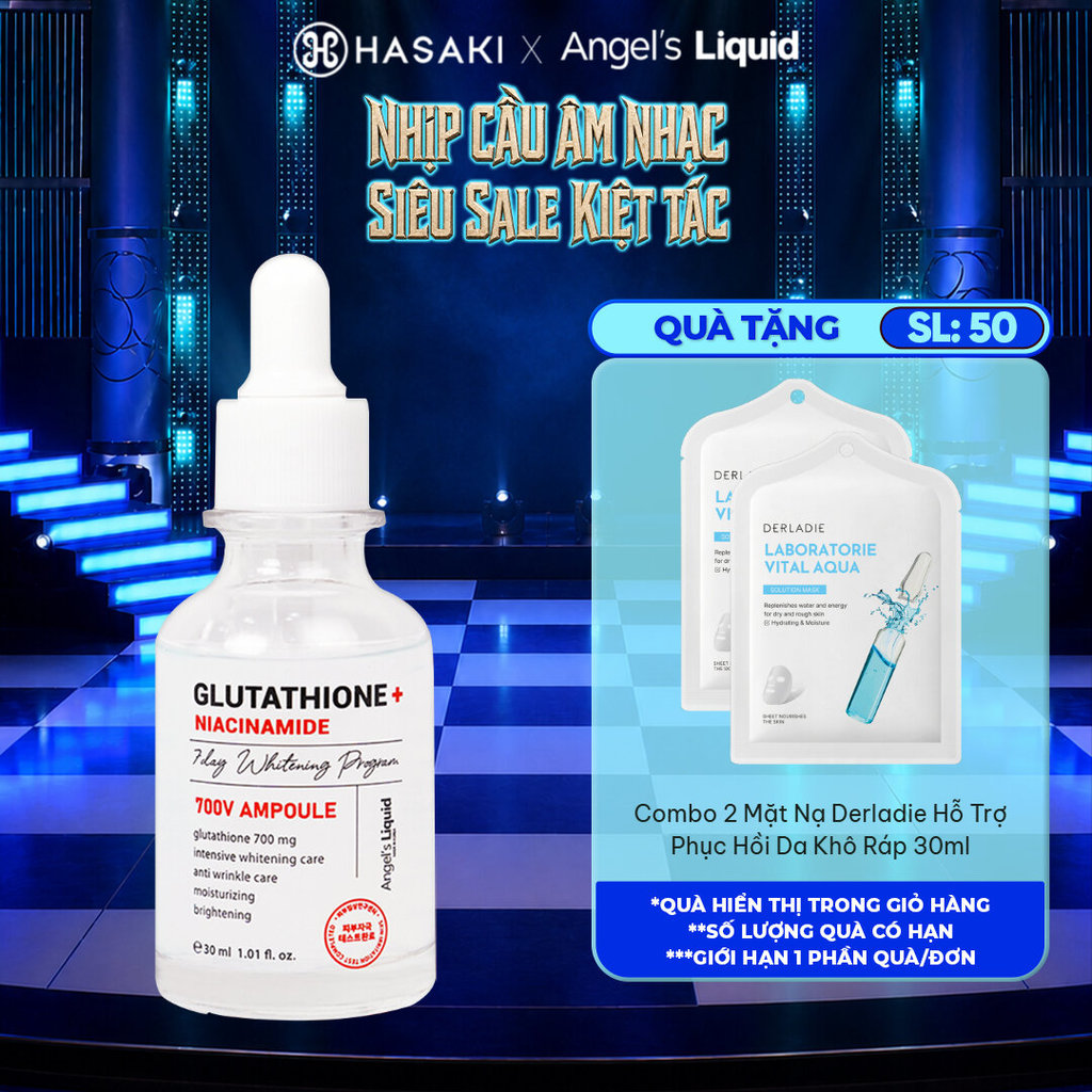 Ampoule Angel's Liquid Dưỡng Sáng Da, Mờ Thâm Nám 30ml
