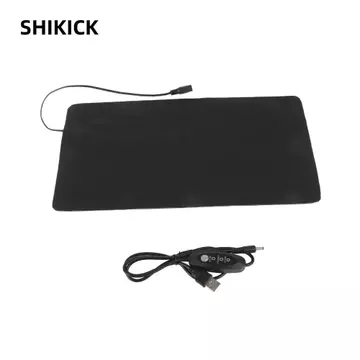 Tấm sưởi ấm thực vật SHIKICK, Thảm sưởi ấm hạt giống điện áp thấp bằng da PU, Điều chỉnh nhiệt độ 3 bánh răng Thiết kế chống nước Bề mặt kết cấu Thảm sưởi ấm quá trình nảy mầm