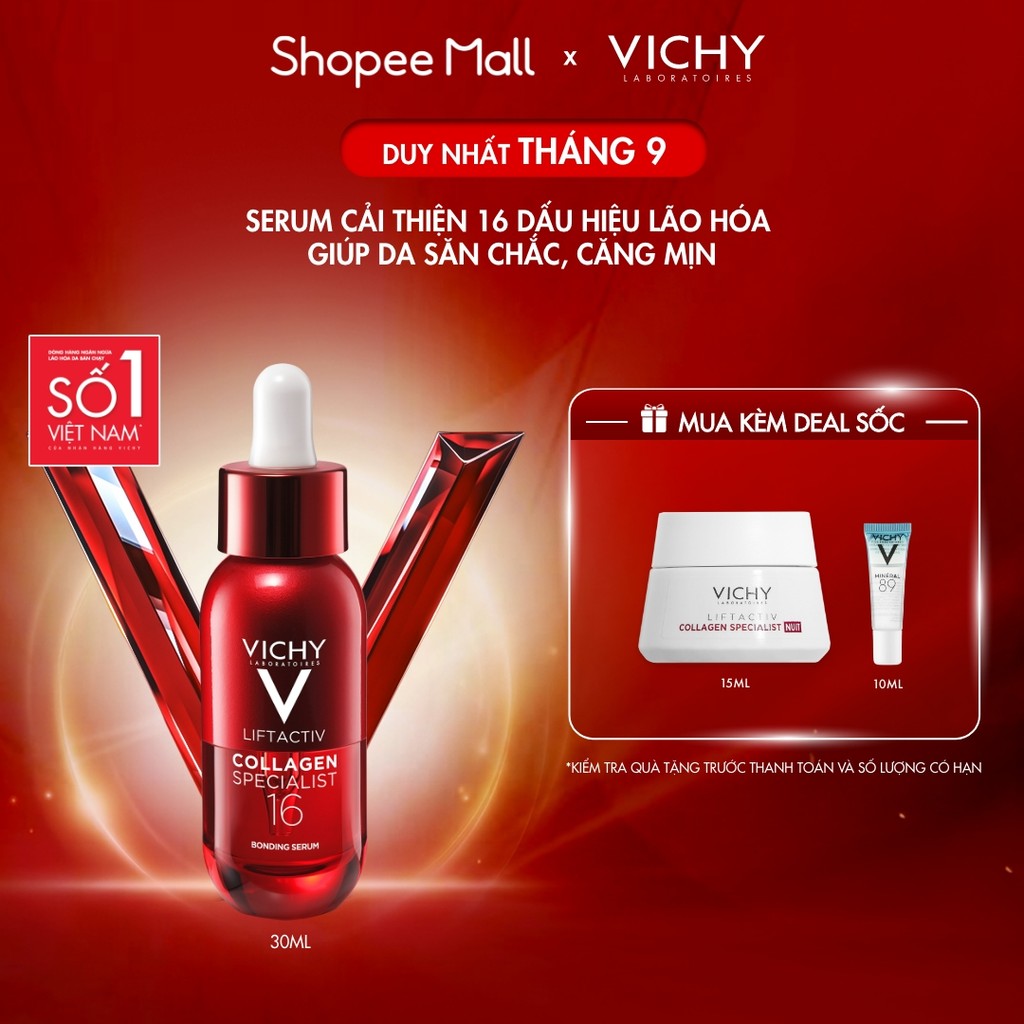 [Đột phá] Serum Collagen 16 giúp trẻ hóa da, da căng, mịn màng, săn chắc, rạng rỡ với công nghệ Co-bonding, 30ml