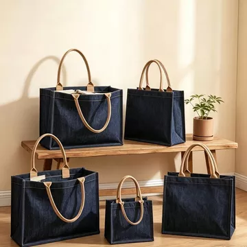 Túi Tote Denim Túi Tote Denim Túi Tote Túi Tote Túi Bảo Quản Túi Mua Sắm Túi Tote Chai Nước Túi Tote Túi Đi Làm Túi Tập Tin Thường Ngày Dung Tích Lớn Denim Phù Hợp Với Tất Cả Các Trận Đấu Di Động Nhẹ 