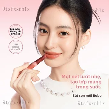 Son môi Son bút lì bóng mướt KAZILAN, dưỡng ẩm, tạo lớp màng, không trôi, không dính cốc, son kem.