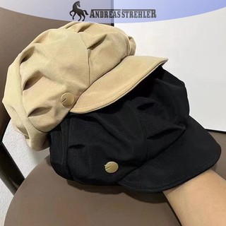 Onetimingfine Hình Bát Giác Mũ Nồi Len Newsboy Mũ Nữ Cloud Street Vành Mũ Nồi Ngoài Trời Mũ VN