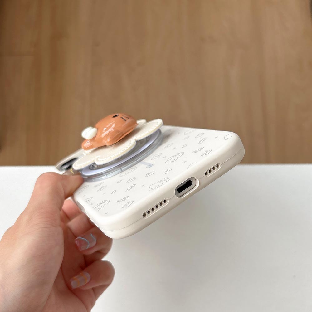 Ốp lưng TPU Tương thích với iPhone 13 14 14Pro 14ProMax 15 15Pro 15ProMax 16 16Pro 16ProMax 17 17Pro 17ProMax Vỏ nam châm họa tiết mèo phẳng