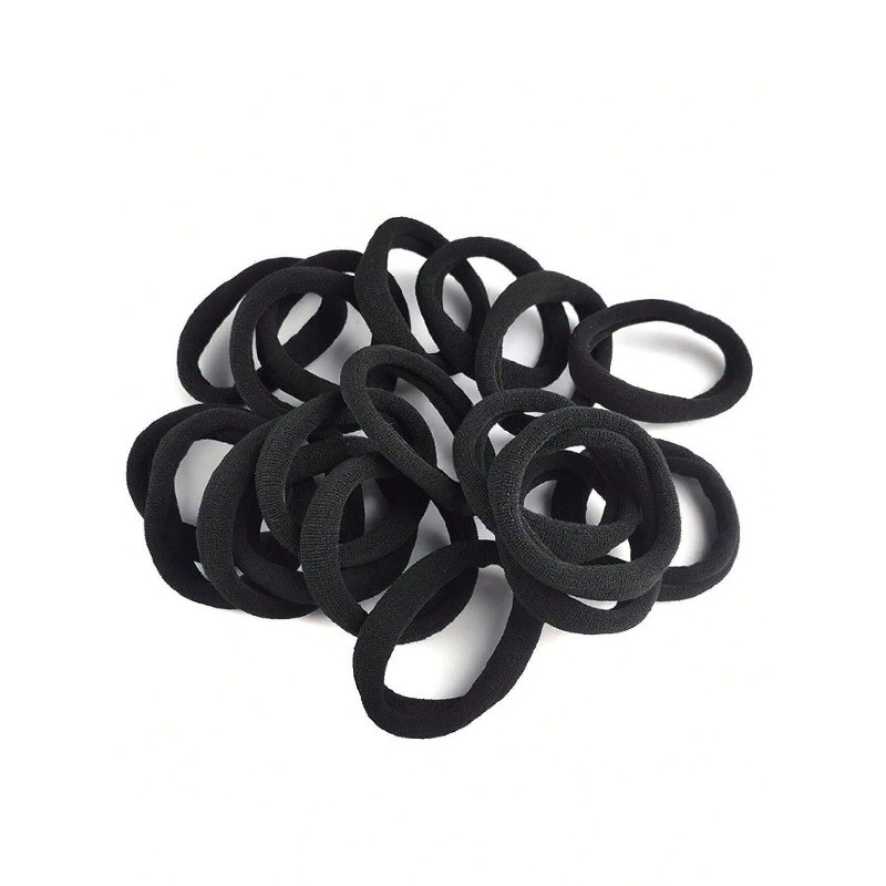 Bộ 50 Dây Buộc Tóc Scrunchies Cho Nữ - Thiết Kế Tối Giản & Co Giãn, Perfect Cho Mỗi Ngày