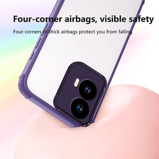 Ốp lưng Motorola Moto G04 G24 E14 G04S G04 XT2421-2 G24 XT2423-1 Đệm khí bốn góc trong suốt cao cấp bảo vệ vỏ mềm chống sốc