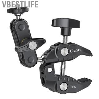 VBESTLIFE Ulanzi R094 Giá đỡ bóng siêu kẹp đa chức năng Hợp kim nhôm đầu bi xoay 360 ° kép với vít 1/4 inch 3/8 ren chịu tải 1,5kg