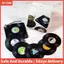 Bộ 6 đĩa CD cổ điển Đế lót ly Vinyl dành cho những người yêu âm nhạc Phong cách 2