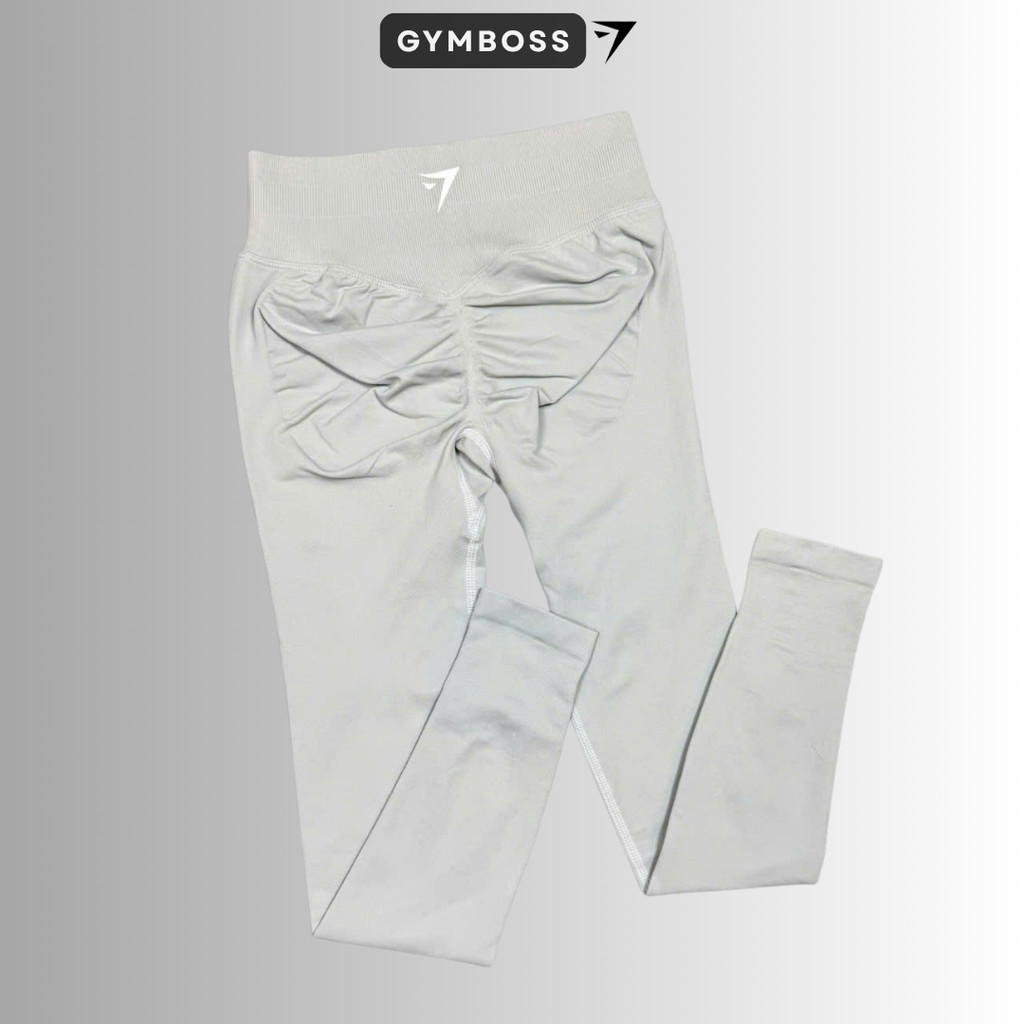 Quần Legging Tập Gym,Yoga Cạp 7cm,Dễ Mặc,Tôn Form,Chống Vắn,Chất Liệu Dệt Kim 10% Elast Dày Dặn GB260