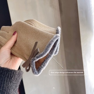Găng Tay Mùa Đông Dralon Cho Nữ, Hỗ Trợ Màn Hình Cảm Ứng, Phù Hợp Lái Xe Và Bảo Vệ Trước Gió Lạnh