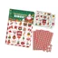 Li Festive Group Bingo Game 34 Thẻ 24 Người Chơi Dung Tích Tiệc Ngày Lễ Bộ Giấy