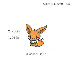 9 Cái / bộ Hoạt Hình Pokemon Thổ Cẩm Pokemon Huy Hiệu Eevee Trang Trí Gia Đình Pin Cho Quần Áo