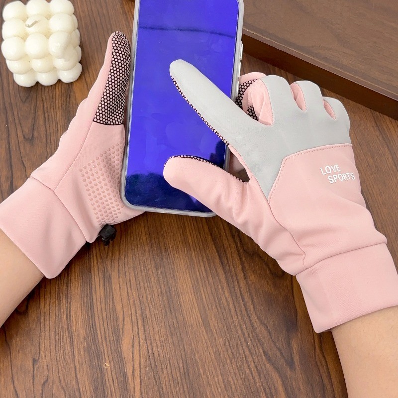 Găng Tay Xe Đạp Chống Gió Ấm Áp, Tay Cầm Chống Trơn Trượt & Khóa An Toàn, Phù Hợp Nam Nữ - Nhiều Kích Cỡ và Màu Sắc