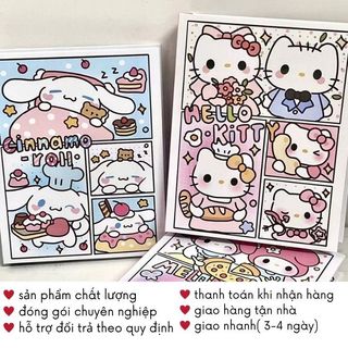 Sổ Đựng Card Mèohe Binder A5 Album Rỗng Hoạ Tiết Hoạt Hình Đựng Ảnh Bo Góc Thần Tượng Timo VPBL26