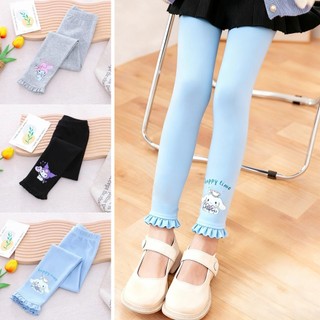 QuầN Legging Cotton Co GiãN Bé GáI ThiếT Kế Kuromi Phù HợP MặC Trong QuầN Legging Bé GáI