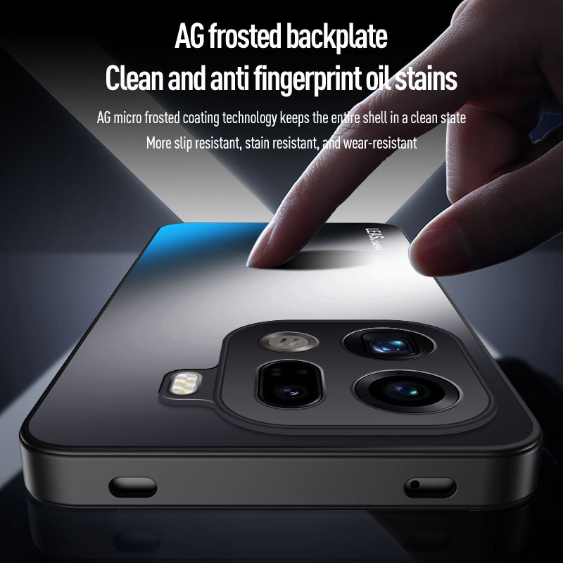 Dành cho OPPO Find X9 / Find X9 Pro Vỏ giáp chống sốc Vỏ bảo vệ Camera cản cứng mờ