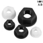 Chất liệu Nylon Mặt bích Đai ốc lục giác chống trượt Nắp vít bằng nhựa chống lỏng M3M4M5M6M8M10M12