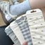 Bowknot Miu Phong Cách Tất Nữ Giữa Bắp Chân Tất Phong Cách Ba Lê Ngọt Ngào Đa Năng Có Thể Phù Hợp Với JK Tất