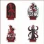 SQ11 Hazbin Khách sạn Tấm Đứng Thiên Thần Bụi Alastor Acrylic Ký Đứng Để Bàn Trang Trí Trang Trí