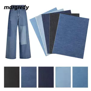 MARGREDY Jean Miếng Dán Phụ Kiện May Quần Áo Tự Dính Nghệ Thuật Sắt Trên Miếng Dán