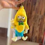 HK1 SpongeBob SquarePants Bikini Đáy Cá Cư Dân Plushie Argentina Jersey Sang Trọng Búp Bê Túi Charm KH1