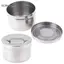 GCDHome Thép không gỉ y tế bình đựng bông khử trùng Bình chứa HOT