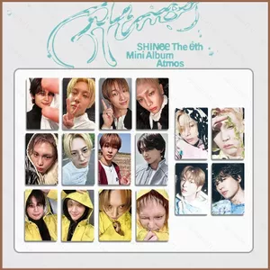 SQ11 4 Cái / bộ Thẻ SHINee LOMO Album Mini thứ 6 Atmos Bưu Thiếp Bộ Sưu Tập KPOP Star Ngoại Vi