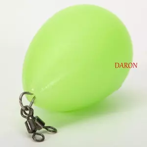 DARON Dạ Quang Trứng Phao Nổi Hỗ Trợ Câu Cá Đêm Phát Sáng Bóng Nổi Ném Giải Quyết Acrylic Iscas Ném Dài Hỗ Trợ Bóng Phát Sáng Trong Phao Câu Cá