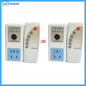 Ổ cắm quạt kkvision có ổ cắm từ xa Công tắc từ xa Bộ điều khiển quạt trần cho đèn LED và thiết bị gia dụng