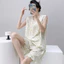 Bộ đồ ngủ không tay dành cho nữ có thiết kế chống phơi sáng cho phòng ngủ Giải trí trong nhà Hàng ngày Hoạt động thư giãn ngoài trời thông thường