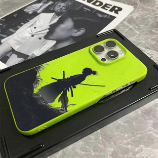 Ốp điện thoại di động Samurai mát mẻ Không có nút bảo vệ iPhone 15ProMax 13Pro Độc đáo 14Pro 16Pro Xu hướng 12Pro 11 Sáng tạo 17PROMAX 16Plus Vỏ bảo vệ chống sốc