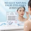 Không có keo cho bé Curl Lông mi giả với Pearl C Curl Trang điểm hàng ngày mềm mại tự nhiên
