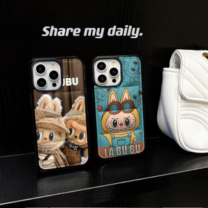 Ốp điện thoại di động cotton hoạt hình dễ thương Apple 16promax iPhone17