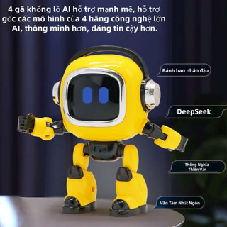 [GIAO HỎA TỐC] Robot Al Tương Tác Thật Với Trẻ Em - Rèn Luyện Tư Duy Cho Bé - Phản Xa Tự Nhiên Giúp Bé Suy Luận