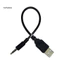 < CarFashion > 35mm Nam Sang USB AUX Jack Cáp Âm Thanh Sạc Dây Cho Xe MP3