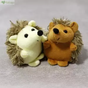 Móc khóa lông thú giả YOLOGO, Móc khóa nhím sang trọng di động mềm mại, Ba lô dễ thương 10cm quyến rũ Unisex
