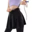 Váy ngắn tập Yoga CQCJ, Váy tập thể dục quấn khô nhanh chống rò rỉ, Rèm tập thể dục thông thường bằng lụa băng một mảnh dành cho nữ