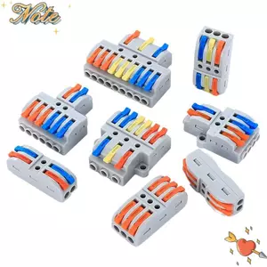 NOTE1 Khối đầu cuối nhanh, Đầu nối dây Mini nhỏ gọn đa năng, Đầu nối cáp điện nhanh Đầu nối dây nhỏ Điện