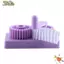 NOTE1 Giấy Quilling Crimper, Chức năng uốn màu tím Máy giấy uốn, Công cụ dập nổi Bump Máy nhăn nhựa Máy làm sóng Giấy Crimper Dụng cụ tác phẩm nghệ thuật thủ công