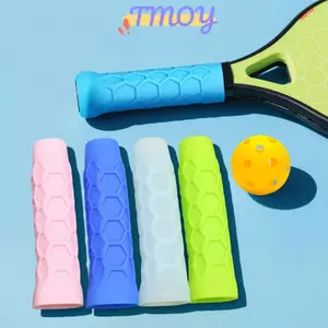 Tay cầm Raet bằng silicon có thể tái sử dụng TMOY cho quần vợt, tay áo hấp thụ Sho và tay cầm silicon chống trượt. ĐỒNG HỒ