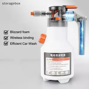Máy rửa xe tạo bọt điện chuyên nghiệp 2L cầm tay có động cơ Máy rửa xe bọt tuyết áp suất cao er cho phụ kiện rửa xe đẹp