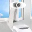 Vỏ ống điều hòa DONOVANQQ, Ống dẫn điện cầm tay cách nhiệt chống thấm nước, Lắp đặt dễ dàng Ống bảo vệ cách nhiệt Vỏ ống xả