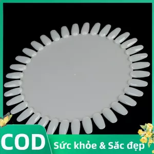 Trong Kho 36 Màu Sắc Vòng Sơn Móng Tay Gel Màu Palette Biểu Đồ Hiển Thị Nghệ Thuật Tip Giả Palette Cá Tuyết