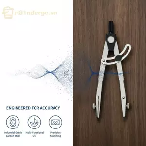 GE Thép không gỉ Cánh Chia Có Thể Điều Chỉnh Lo Chính Xác Scribing Dụng Cụ Cho Woodworkers Da Thủ Công Nhà DIY Dự Án VN