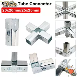 NOTE1 Khóa Khớp Ống, Đầu Nối Ống Vuông Không Đấm Có Thể Điều Chỉnh, Khóa Cố Định Thép Mạ Kẽm Chống Hàn Kệ Giá Đỡ