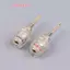 2 / 4 Cái 4MM Chuối Nữ Đến 2MM Pin Kết Nối Bộ Chuyển Đổi Cáp HIFI Cắm Dây Đồng Bện Soet