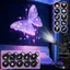 Máy chiếu LED USB SRVN Xoay 360 độ Đèn ngủ chiếu giấc mơ để trang trí nội thất Phòng trẻ em Ambiance.