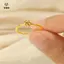Nhẫn hoa hồng bằng thép không gỉ độc đáo dành cho các sự kiện trang sức kim loại thời trang [Mina]