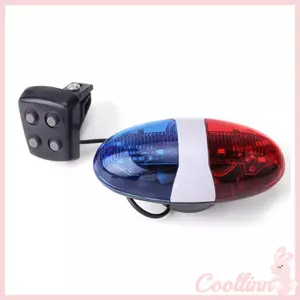 COO 6 LED 4 Tông Màu Xe Đạp Sừng Xe Đạp Đèn LED Xe Đạp Điện Tử Sừng Còi Còi Còi